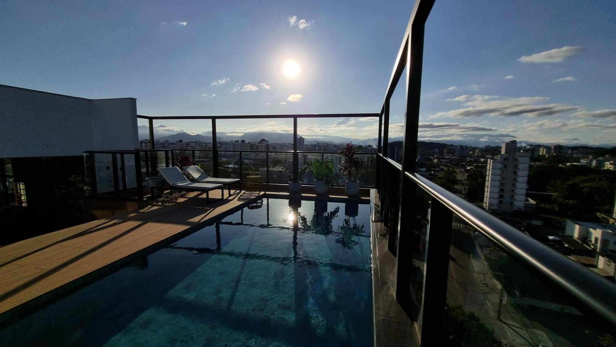 Apartamento Joinville Saguacu - Piscina Incrivel المظهر الخارجي الصورة