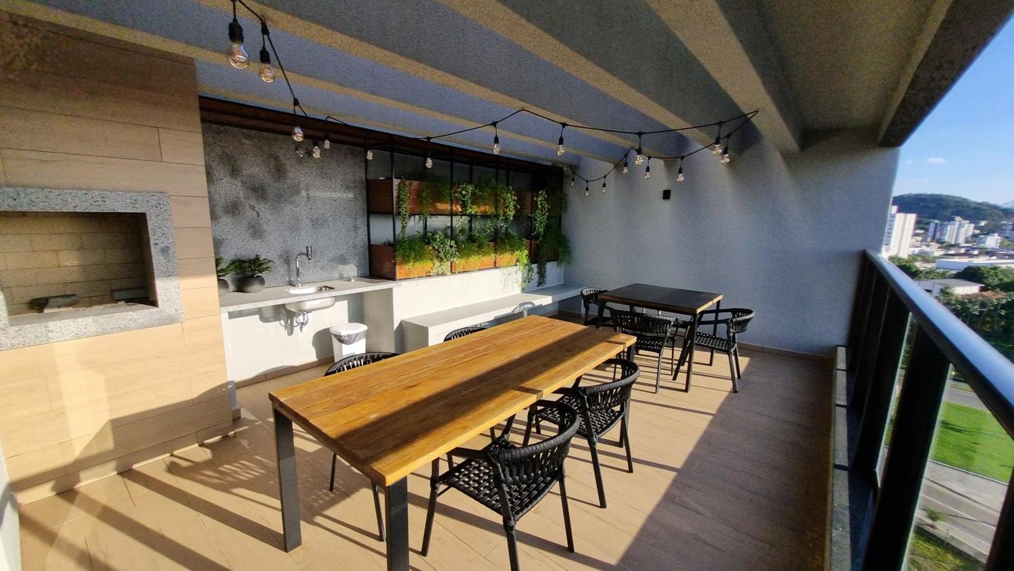 Apartamento Joinville Saguacu - Piscina Incrivel المظهر الخارجي الصورة
