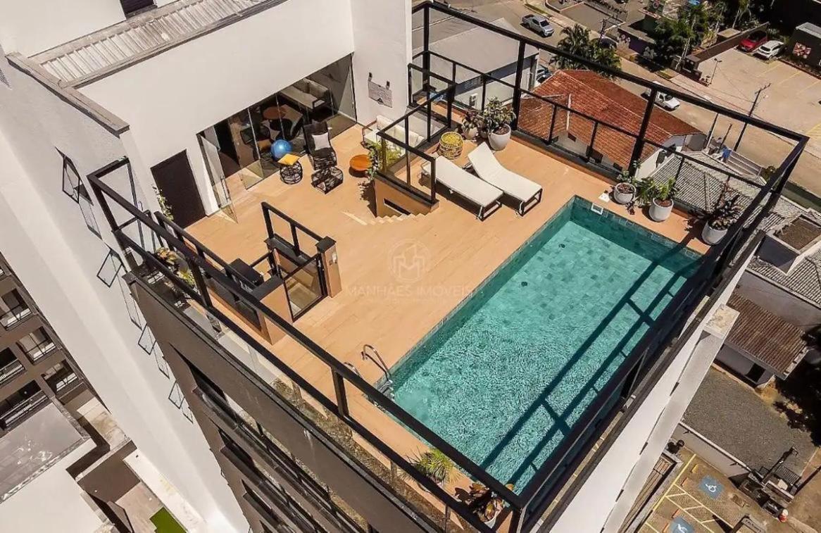 Apartamento Joinville Saguacu - Piscina Incrivel المظهر الخارجي الصورة
